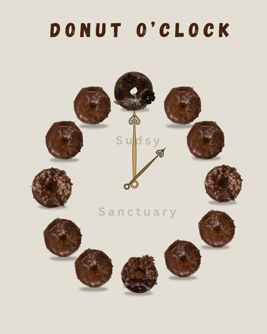 Chocolate Glazed Donut Soap